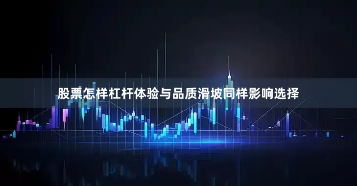 股票怎样杠杆体验与品质滑坡同样影响选择