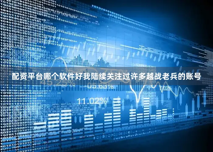 配资平台哪个软件好我陆续关注过许多越战老兵的账号