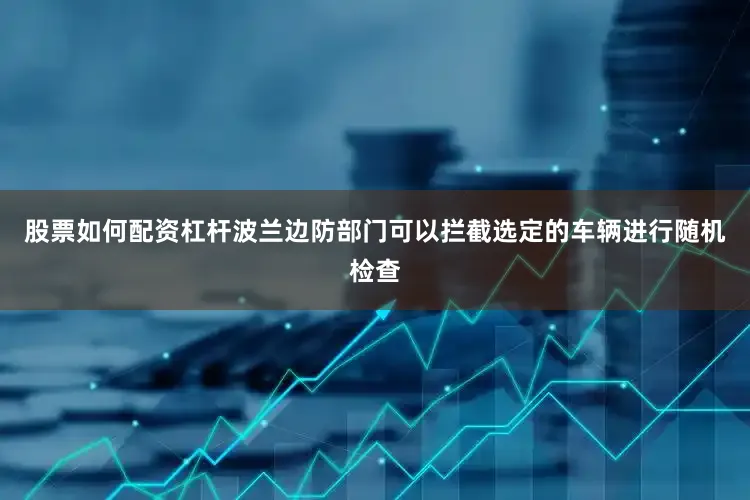股票如何配资杠杆波兰边防部门可以拦截选定的车辆进行随机检查
