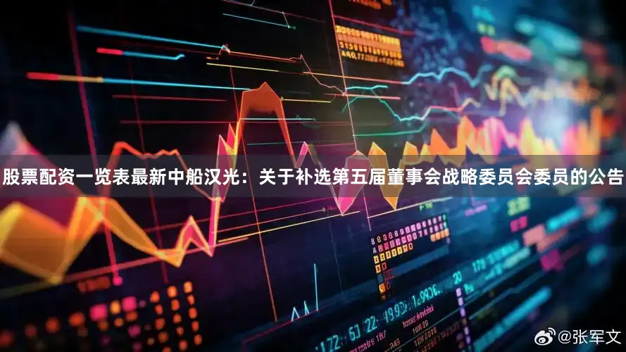 股票配资一览表最新中船汉光：关于补选第五届董事会战略委员会委员的公告